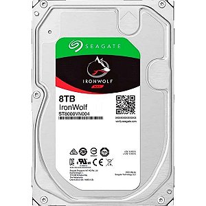 Disco Rígido Interno Seagate IronWolf NAS 8 TB (ST8000VN004)