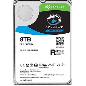 Disco Rígido Interno Seagate Skyhawk AI 8 TB (ST8000VE001)