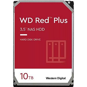 Disco Rígido Interno Western Digital WD Red Plus NAS 10 TB (WD101EFBX)