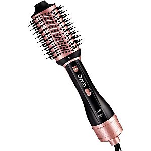 Escova Secadora Quanta Easy Step QTES6001 1300 W - Preto/Rose Gold