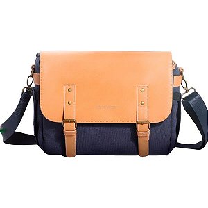 Estojo K&F Beta Messenger V2 12L para Câmera - Azul/Marrom (KF13.062V1)