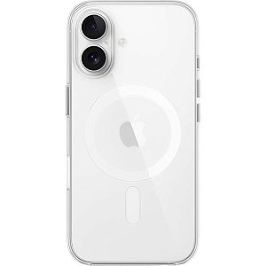 Estojo Protetor Apple para iPhone 16 Magsafe MA6A4ZM/A - Transparente