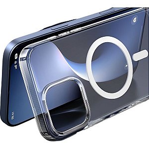 Estojo Protetor Mcdodo PC-4923 Magsafe para iPhone 16 Pro Max - Clear