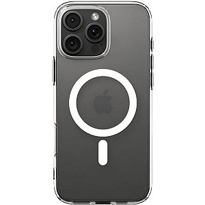 Estojo Protetor Spigen Crystal Hybrid MagFit para iPhone 16 Pro - Branco (ACS08162)
