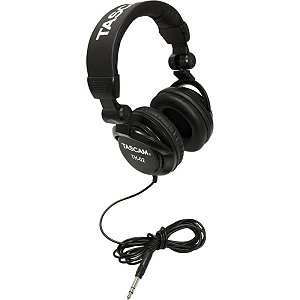 Fone de Estúdio Tascam TH-02 - Preto