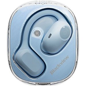 Fone de ouvido Blackview AirBuds 100 Open-ear TWS LED Bluetooth - Azul