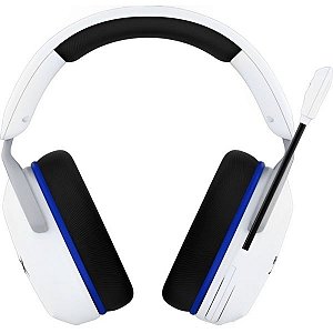 Fone de ouvido Gamer HyperX Cloud Stinger 2 6H9B5AA 3.5 mm - Branco/Cinza