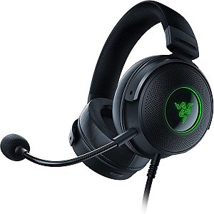 Fone de ouvido Gamer Razer Kraken V3 HyperSense Haptic - Preto (RZ04-03770100-R3U1)