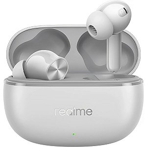 Fone de ouvido Realme Buds T200 Lite ENC Bluetooth - Cinza