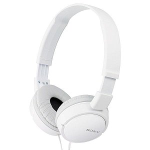 Fone de ouvido Sony MDR-ZX110 - Branco