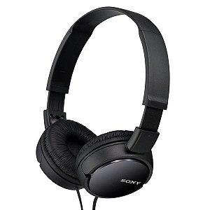Fone de ouvido Sony MDR-ZX110 - Preto