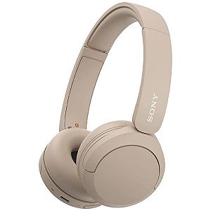 Fone de ouvido Sony WH-CH520 Bluetooth - Beige
