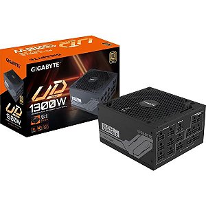 Fonte de Alimentação Gigabyte GP-UD1300GM PG5 1300 W 80 Plus Gold Modular - Preto