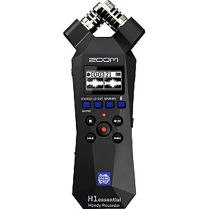Gravador de áudio portátil Zoom H1N Essential - Preto