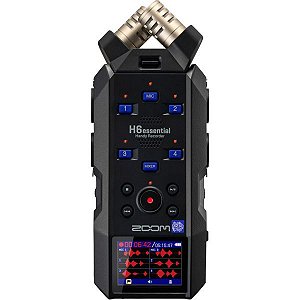 Gravador de Áudio Zoom H6 Essential - Preto
