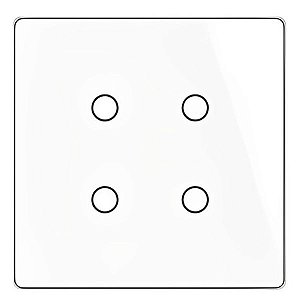 Interruptor de Luz Inteligente Moes WRS-BR4 4 Botões - Branco