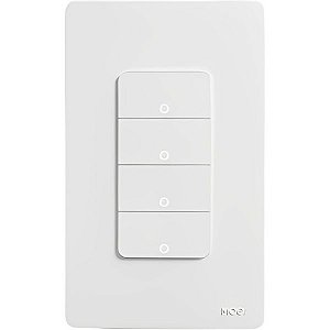Interruptor de Luz Inteligente Moes WS-B-US4  4 Botões