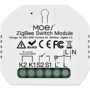 Interruptor Inteligente Moes MS-104ZR 1 Gang