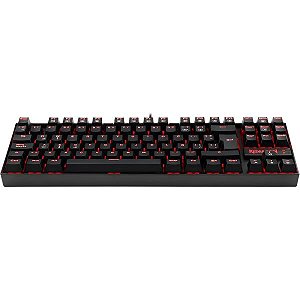 Kit Gamer Teclado + Mouse Redragon Fone de ouvido + Mouse Pad USB - Preto
