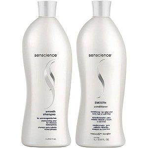 Kit Senscience Smooth Shampoo + Condicionador - 1L