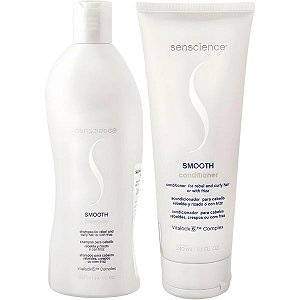 Kit Senscience Smooth Shampoo 280mL + Condicionador 240mL