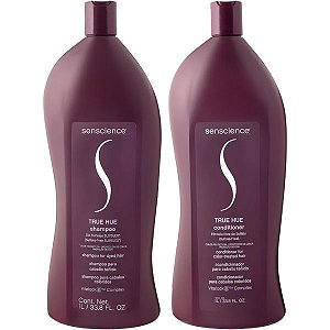 Kit Senscience True Hue Color Shampoo 1L + Condicionador 1L