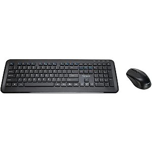 Kit Teclado + Mouse Sem Fio Targus AKM610BT - Preto (Português)