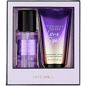Kit Victoria's Secret Love Spell Colônia 75mL + Loção 75mL - Feminino