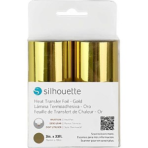 Lâmina de Transferência Silhouette para Curio 2 FOIL-TRANS-GLD - Gold