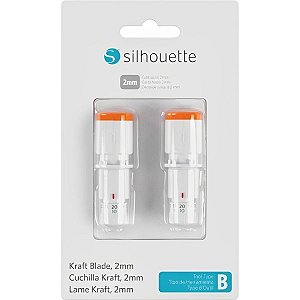 Lâmina Kraft Silhouette 2 mm tipo B SILH-BLADE-KRAFT-B