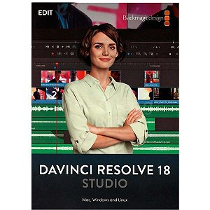 Licença Blackmagic Davinci Resolve Studio