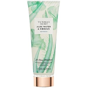 Loção Victoria's Secret Aloe Water & Hibiscus - Feminino 236mL