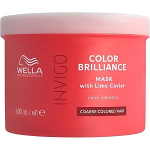 Máscara Capilar Wella Color Brilliance Cabelo Grosso - 500mL
