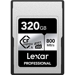 Memória CompactFlash Lexar Professional Tipo A 800 MB/s-700 MB/s 320 GB (LCAEXSL320G-RNENG)