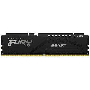 Memória RAM DDR5 Kingston 5200 MHz 8 GB Fury Beast KF552C40BB/8