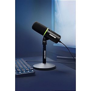Microfone Gamer Shure MV-6 USB-C - Preto