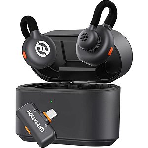 Microfone Sem Fio Hollyland Lark M2S - Preto