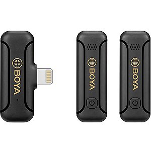 Mini Microfone sem Fio Boya BY-WM3T2-D2 - Preto