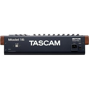 Misturador Digital Tascam Model 16 14 Canais - Preto/Madeira