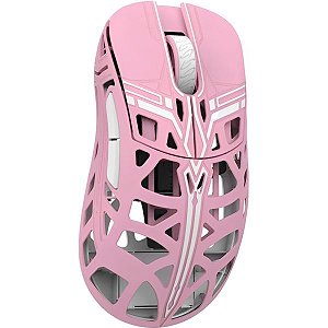 Mouse Gamer Sem Fio Magnesium WLmouse Ergo Sword X 8K Omron Opticals - Rosa