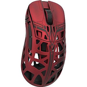 Mouse Gamer Sem Fio Magnesium WLmouse Ergo Sword X 8K Omron Opticals - Vermelho
