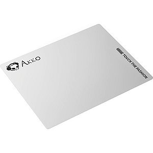 Mouse Pad Akko Glass-Gaming - Branco 50 x 40 cm