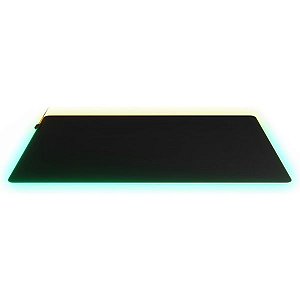 Mouse Pad Steelseries QcK Prism Cloth RGB 4XL - Preto (63518)