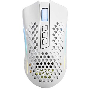 Mouse sem fio Gamer Redragon M808-KS Storm Pro - Branco