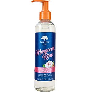 Óleo de Barbear Hidratante Tree Hut Moroccan Rose - 227mL