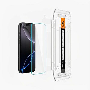 Película de Vidro Spigen para iPhone 16 Pro Max EZ Fit AGL07907 - 2 pack