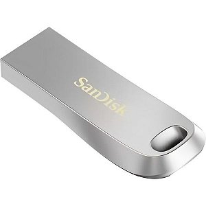 Pendrive SanDisk Ultra Luxe USB 3.2 512 GB - Prata (SDCZ74-512G-G46)