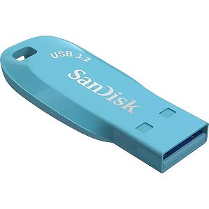 Pendrive SanDisk Z410 Ultra Shift USB 3.2 32 GB - Azul (SDCZ410-032G-G46BB)