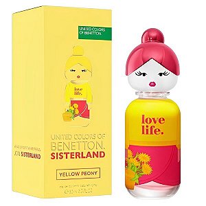 Perfume Benetton Sisterland Yell Peony EDT - Feminino 80mL