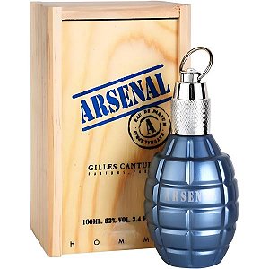 Perfume Gilles Cantuel Arsenal Blue EDP - Masculino 100mL